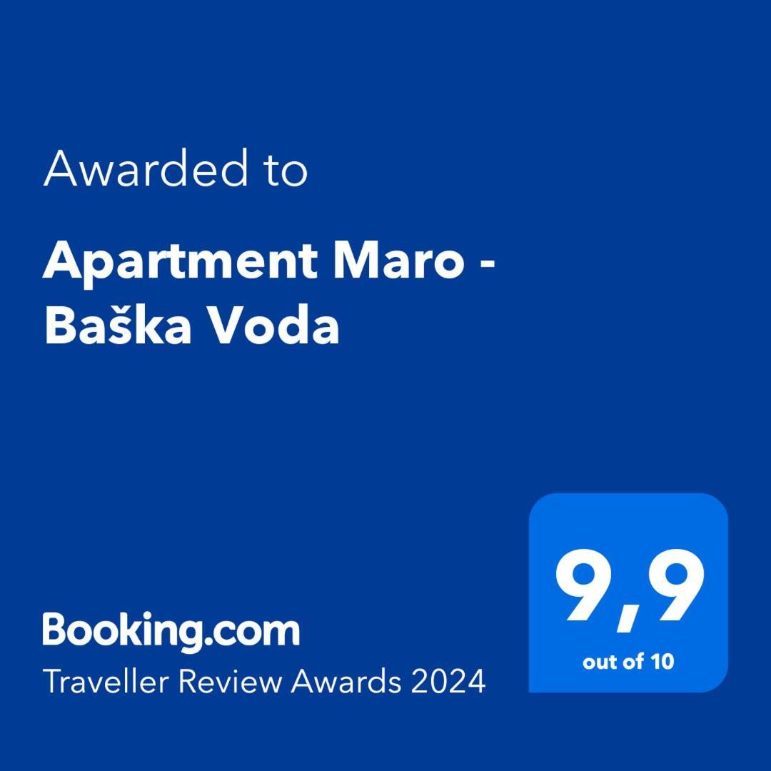 Apartment Maro - Baška Voda Exterior foto
